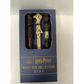 Kosmetinis defektas Harry Potter lazdelių - rašiklių kolekcija 3 vnt Insight Editions